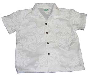 Cotton Teenwaiian Wedding Shirt